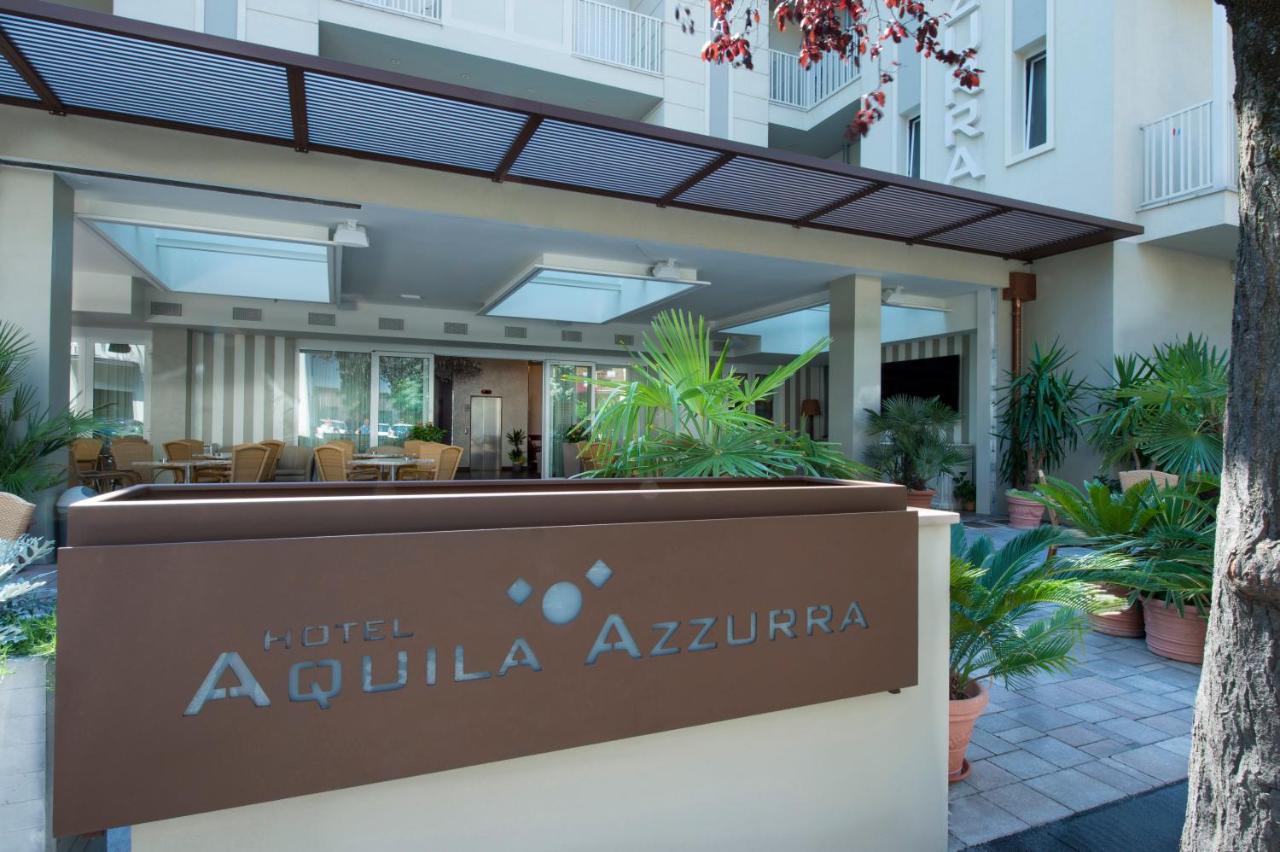 Hotel Aquila Azzurra Rímini Exterior foto